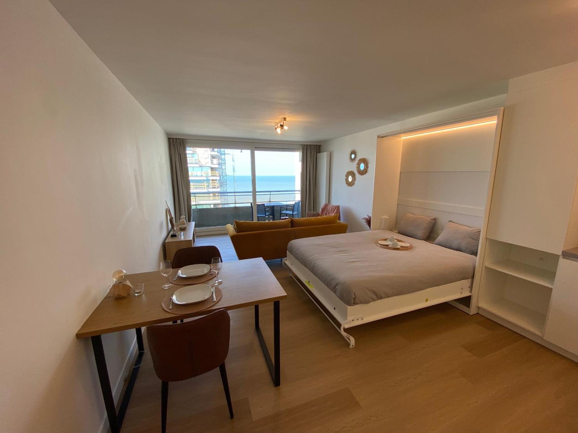 Sky Sea View Studio ออสเทนด์ ภายนอก รูปภาพ